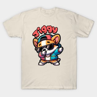 Dab Dance Chibi Corgi Jiggy T-Shirt